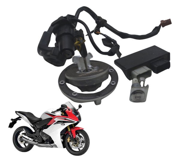 Kit Chave Módulo Code Honda Cbr 600f 12-14 Original