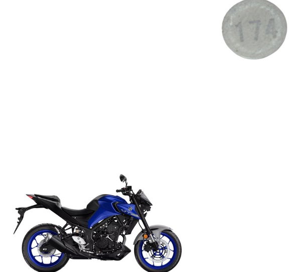 Pastilha Válvula (1,74mm) Yamaha Mt 03 20-25 Original