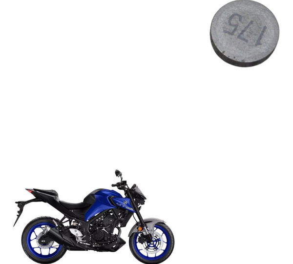 Pastilha Válvula (1,75mm) Yamaha Mt 03 20-25 Original