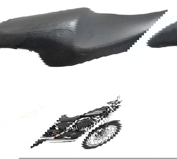 Banco Harley Sportster Xl 883r 08-09 Original Preto