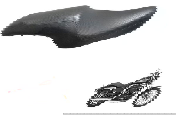 Banco Harley Sportster Xl 883r 08-09 Original Preto