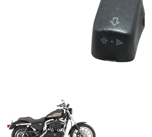 Botão Pisca Chave Punho Luz Harley Sportster Xl 883r 08-09