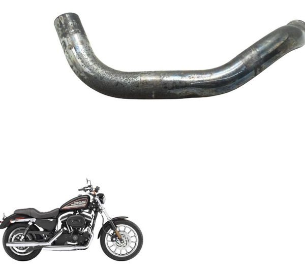 Curva Escape Traseira C/detal Harley Sportster Xl 883r 08-09