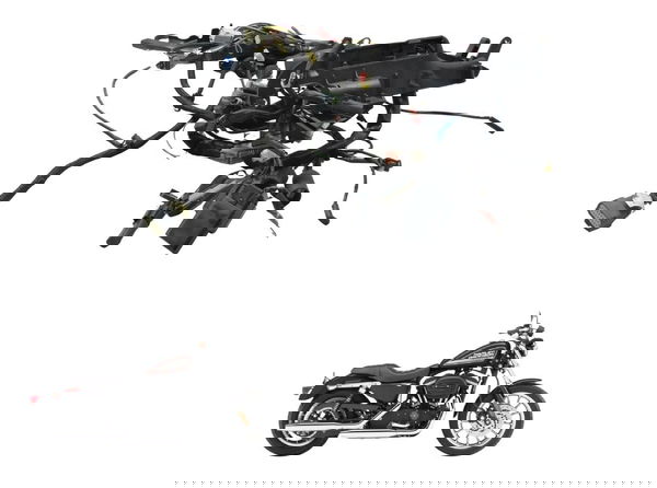 Chicote Principal Harley Sportster Xl 883r 08-09 Original