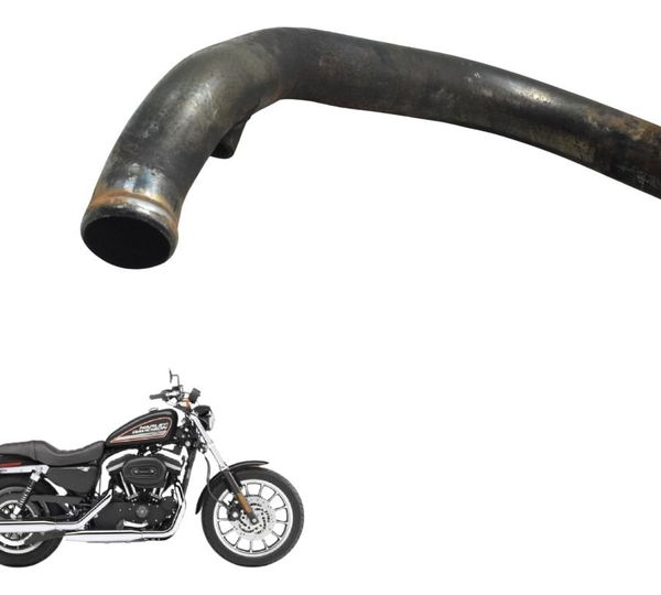 Curva Escape Traseira C/detal Harley Sportster Xl 883r 08-09