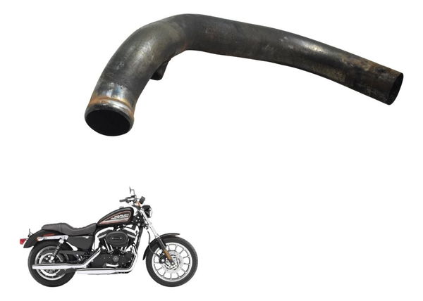 Curva Escape Traseira C/detal Harley Sportster Xl 883r 08-09