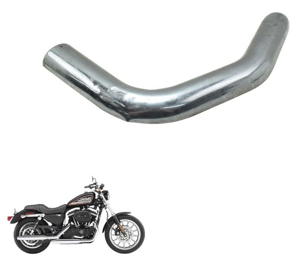 Curva Escape Traseira C/detal Harley Sportster Xl 883r 08-09