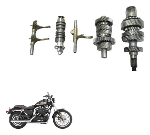 Caixa Marcha Câmbio Harley Sportster Xl 883r 08-09 Original