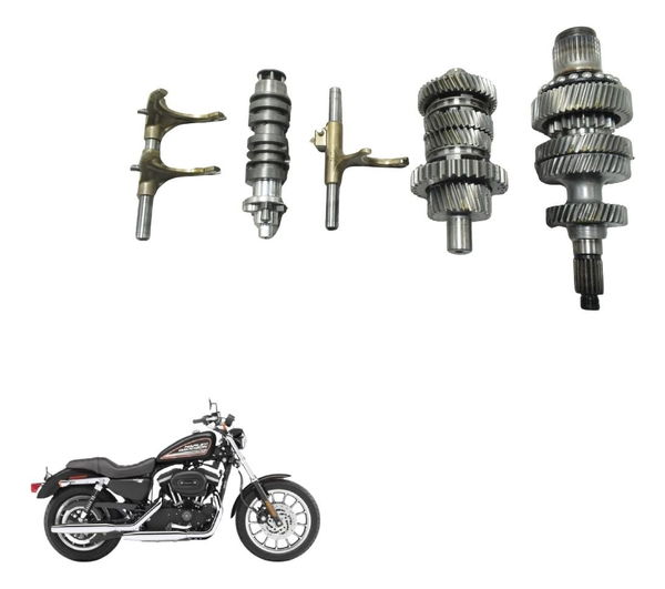 Caixa Marcha Câmbio Harley Sportster Xl 883r 08-09 Original
