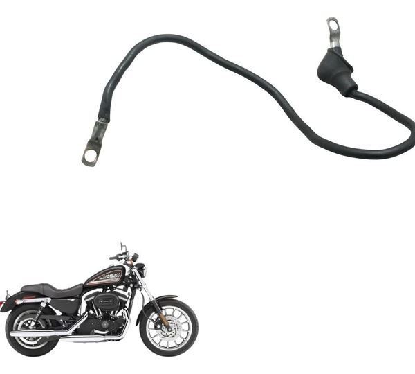 Cabo Bateria C/detalhe Harley Sportster Xl 883r 08-09