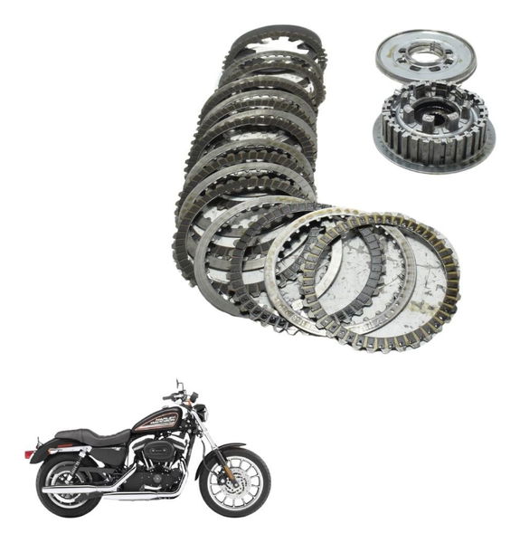 Cubo Platô Discos Embreagem Harley Sportster Xl 883r 08-09