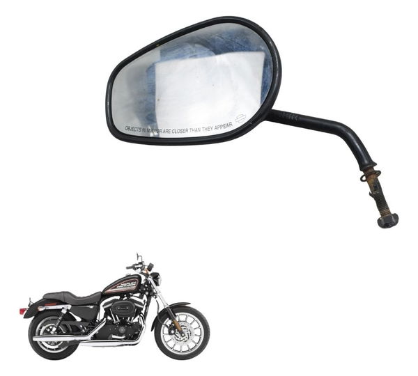 Espelho Retrovisor Esq Harley Sportster Xl 883r 08-09 Origin