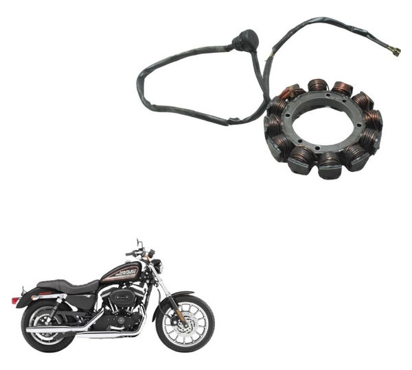 Estator S/ Plug Harley Sportster Xl 883r 08-09 Original