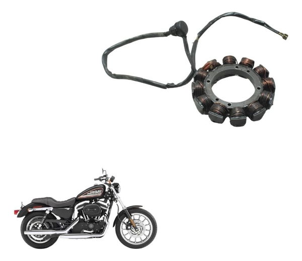 Estator S/ Plug Harley Sportster Xl 883r 08-09 Original