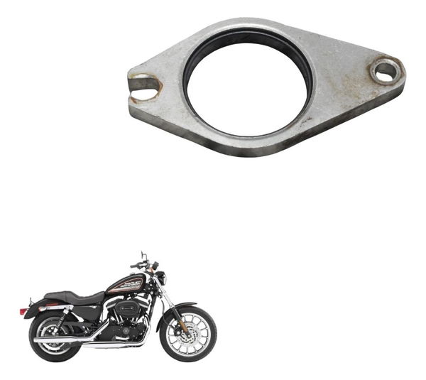 Flange Coletor Admissão Harley Sportster Xl 883r 08-09 Origi