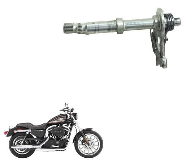 Eixo Seletor Marcha C/ Avaria Harley Sportster Xl 883r 08-09