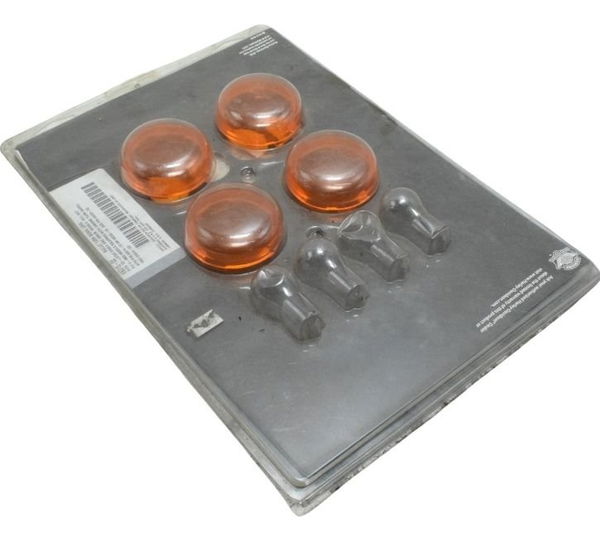 Jogo Lente Pisca Harley Sportster Xl 883r 08-09 Original