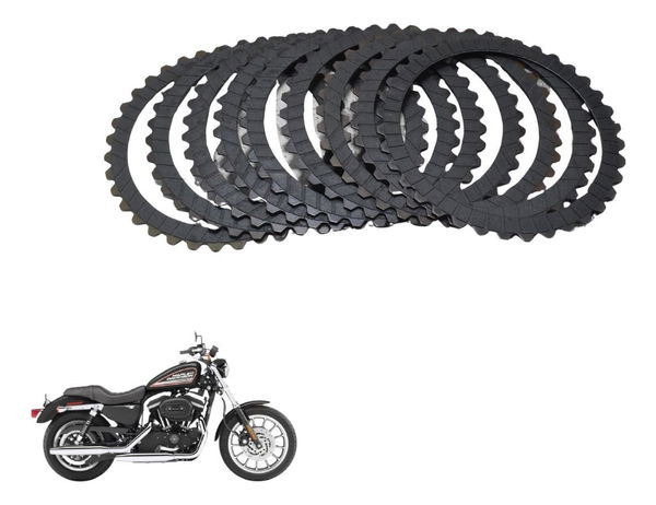 Jogo Disco Embreagem Paralelo Harley Sportster Xl 883r 08-09