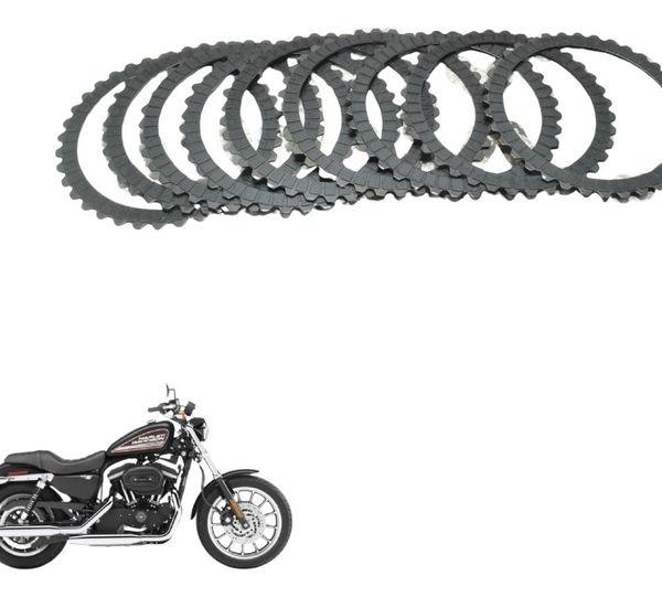 Jogo Disco Embreagem Harley Sportster Xl 883r 08-09 Original