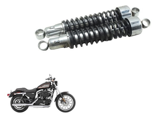 Par Amortecedor Traseiro Harley Sportster Xl 883r 08-09 Orig