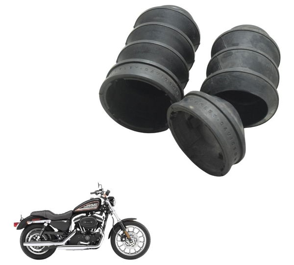 Par Sanfona Bengala C/ Avaria Harley Sportster Xl 883r 08-09