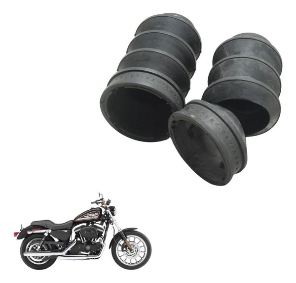 Par Sanfona Bengala C/ Avaria Harley Sportster Xl 883r 08-09