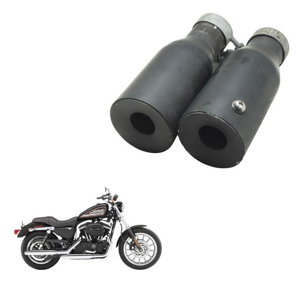 Par Ponteira Custom Harley Sportster Xl 883r 08-09