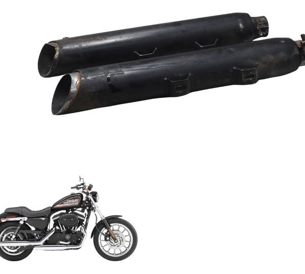 Par Ponteira Esportiva C/avar Harley Sportster Xl 883r 08-09