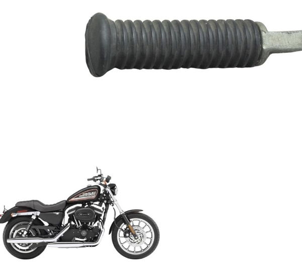 Pedaleira Traseira C/detalhes Harley Sportster Xl 883r 08-09