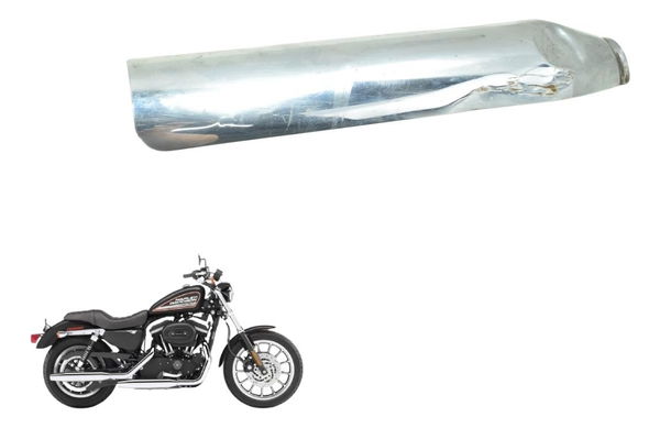 Protetor Capa Escape C/ Detal Harley Sportster Xl 883r 08-09