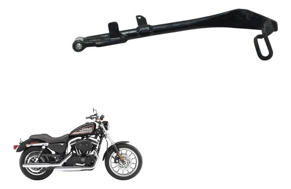 Pedal Descanso Lateral C/deta Harley Sportster Xl 883r 08-09