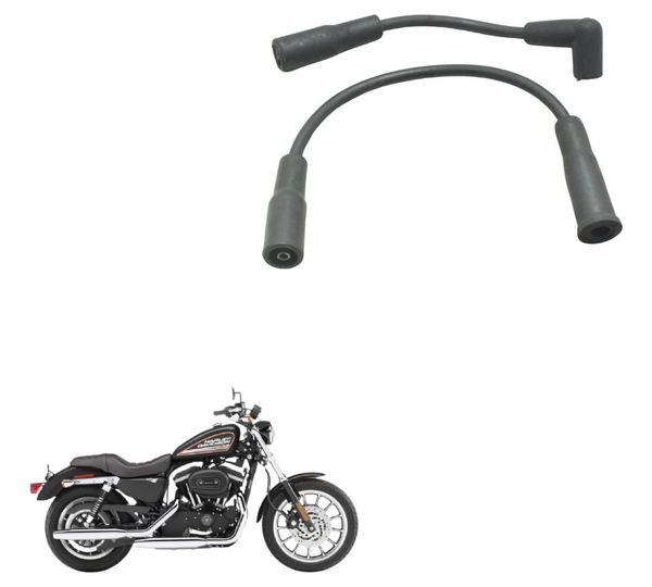 Par Cabo Bobina Ignição Harley Sportster Xl 883r 08-09 Origi