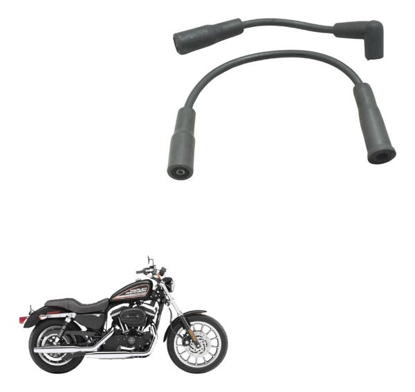 Par Cabo Bobina Ignição Harley Sportster Xl 883r 08-09 Origi