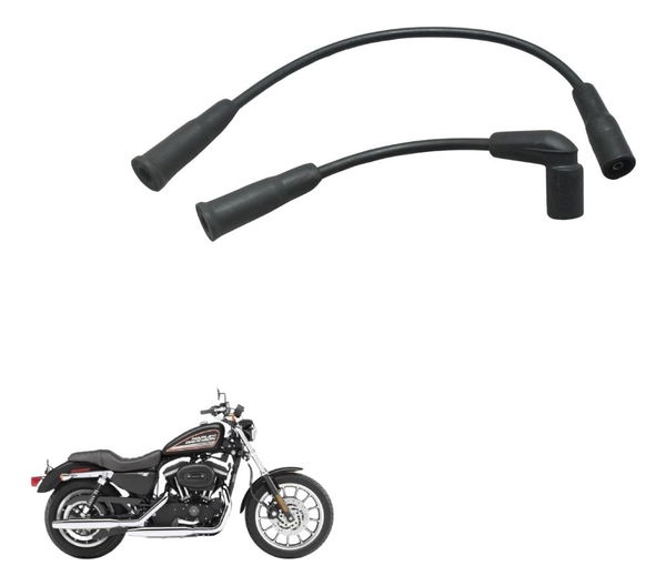 Par Cabo Bobina Ignição Harley Sportster Xl 883r 08-09 Origi