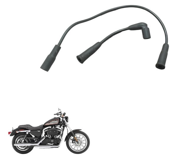 Par Cabo Bobina Ignição Harley Sportster Xl 883r 08-09 Origi