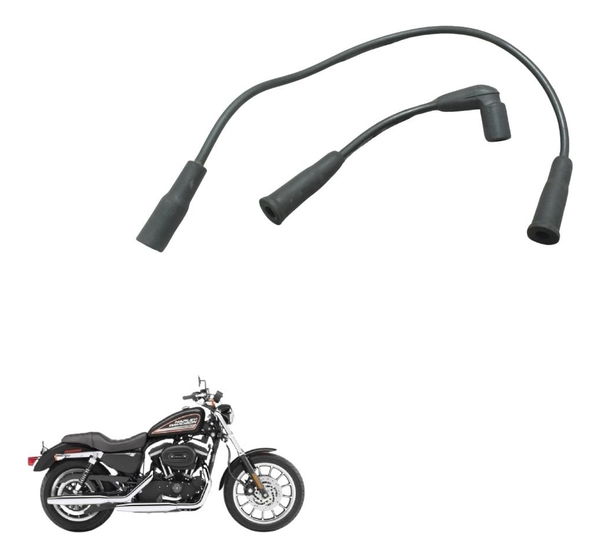 Par Cabo Bobina Ignição Harley Sportster Xl 883r 08-09 Origi