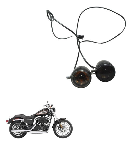 Par Pisca Dianteiro Harley Sportster Xl 883r 08-09 Original