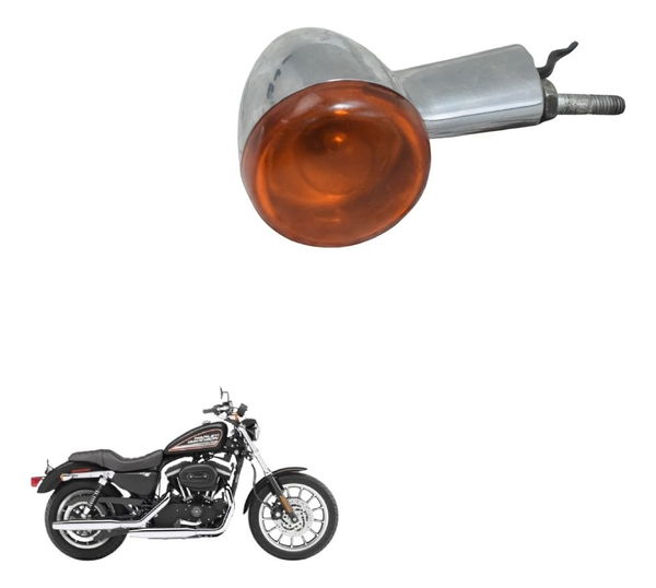 Pisca Traseiro S/ Plug Harley Sportster Xl 883r 08-09 Orig