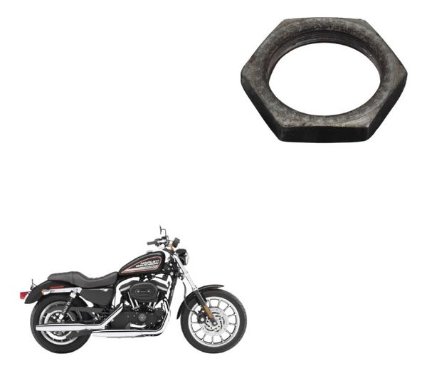Porca Pinhão Harley Sportster Xl 883r 08-09 Original