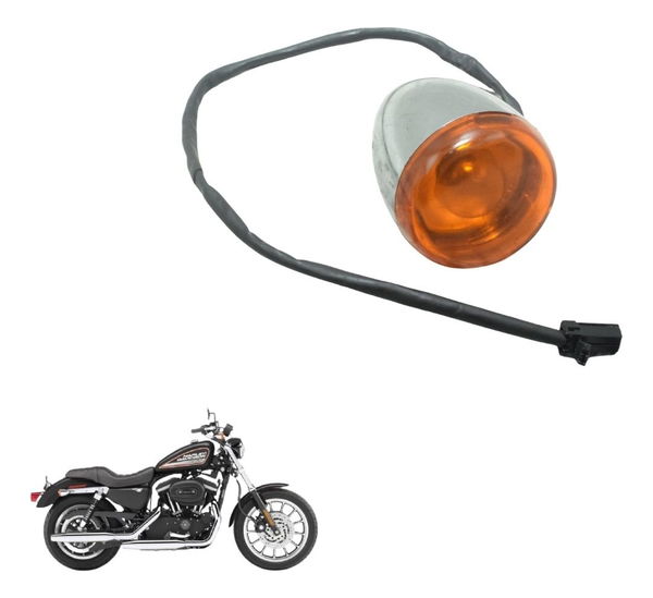 Pisca Traseiro C/ Detal Harley Sportster Xl 883r 08-09 Orig