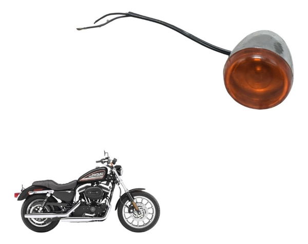 Pisca Traseiro S/plug C/detal Harley Sportster Xl 883r 08-09