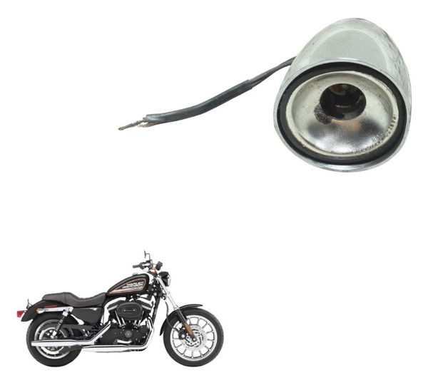 Pisca Tras S/ Plug C/ Detal Harley Sportster Xl 883r 08-09