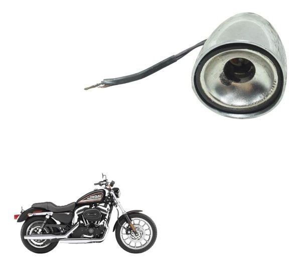 Pisca Tras S/ Plug C/ Detal Harley Sportster Xl 883r 08-09