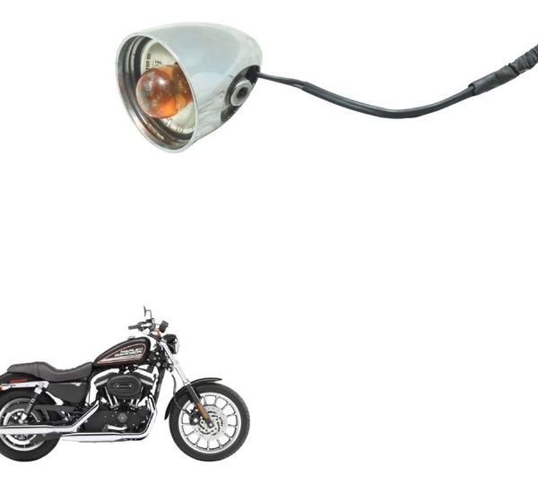 Pisca Tras S/ Plug C/ Detal Harley Sportster Xl 883r 08-09