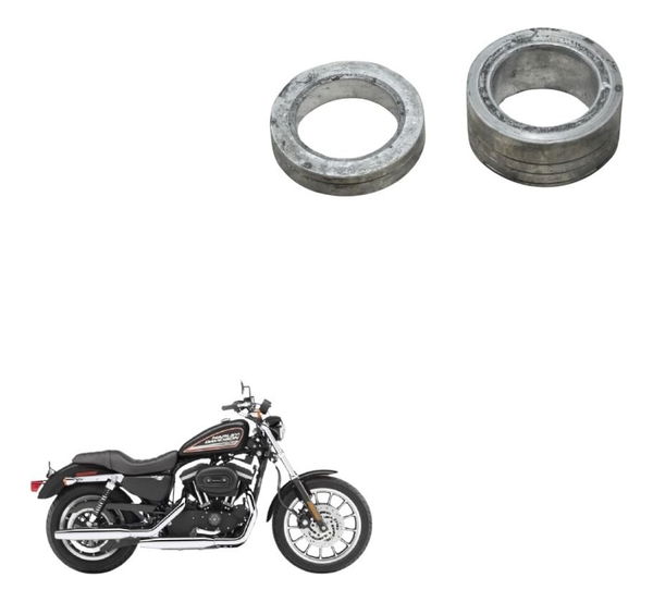 Par Bucha Roda Diant Harley Sportster Xl 883r 08-09 Original