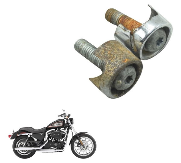 Par Parafuso Amort Tras C/ava Harley Sportster Xl 883r 08-09