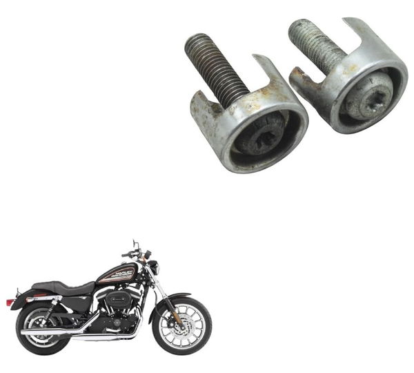 Par Parafuso Amort Tras C/det Harley Sportster Xl 883r 08-09