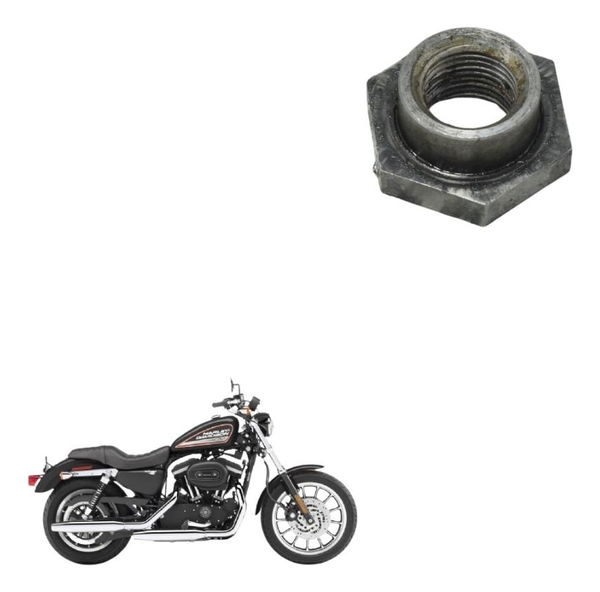 Porca Virabrequim Dir Harley Sportster Xl 883r 08-09 Origina