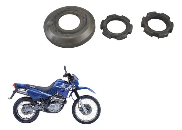 Kit Porca Mesa Inferior Yamaha Xt 600 97-04 Original