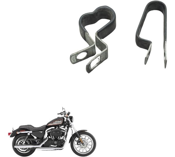 Par Guia Cabos Harley Sportster Xl 883r 08-09 Original